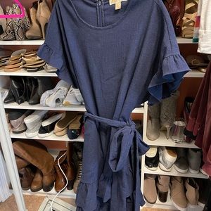 Michael Kors Tie Waist Dress